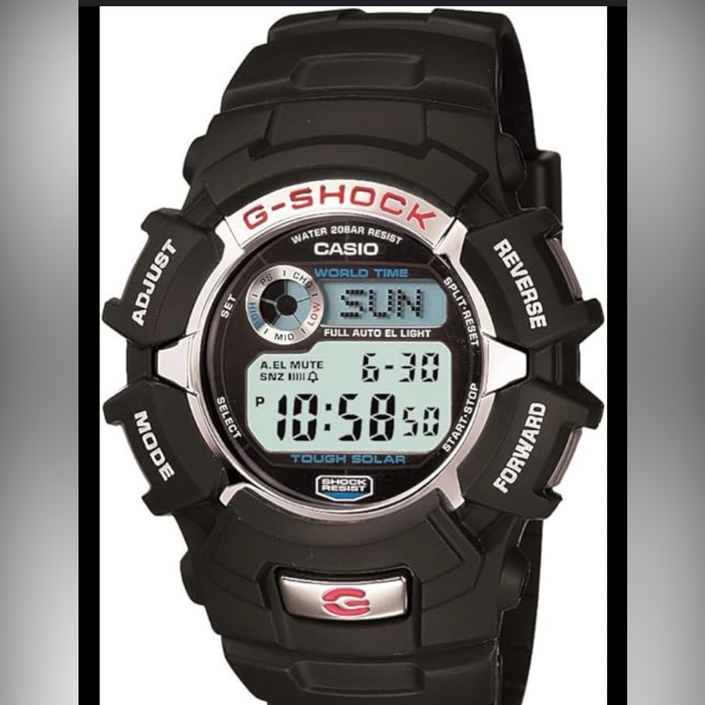 Casio G-Shock G-2310-R Solar Data Memory Watch - image 2